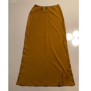 Sadie & Love - Satin midi skirt